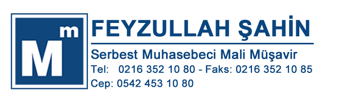 Feyzullah Şahin – Kdv İade – KDV İadesi – Mali Müşavirlik Ofisi